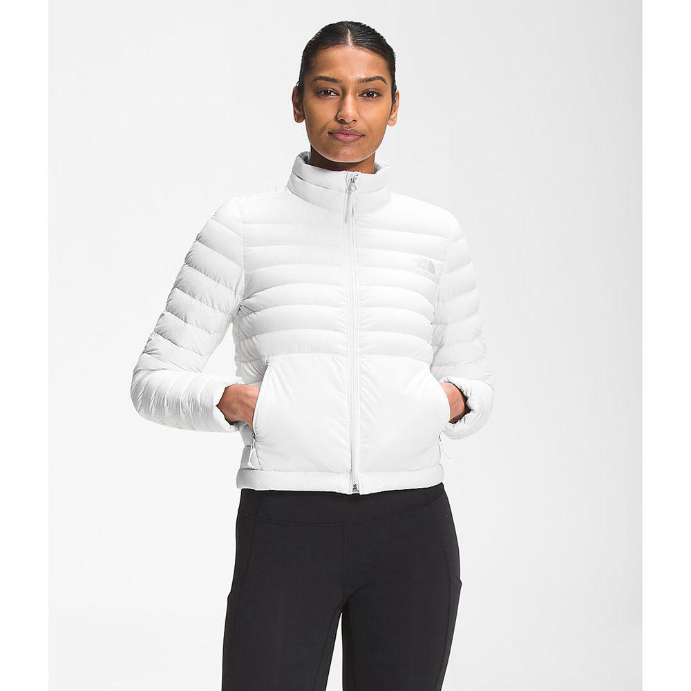 The North Face Stretch Seasonal Γυναικεια Μπουφάν Πουπουλένια - Ασπρα (BWHK42016)